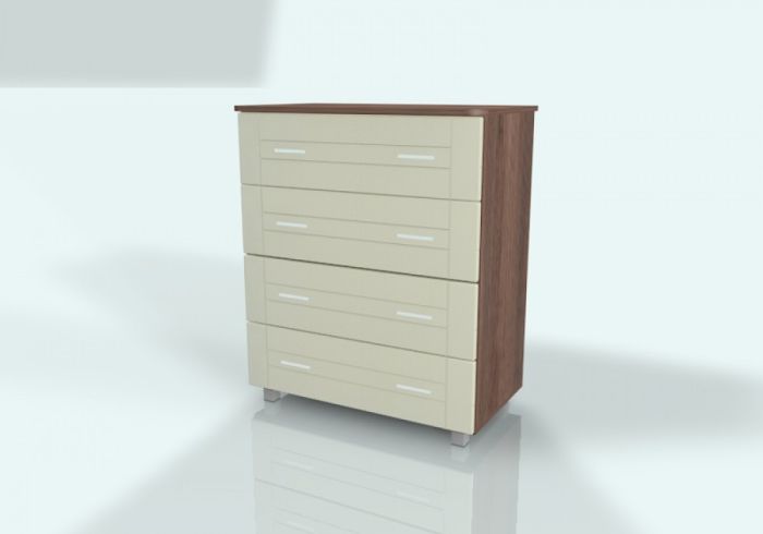 Chest of drawers 4 front Gamma